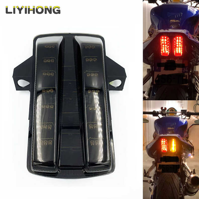 Δ ภาพใหญ่: Suzuki Sv650 Sv650a Sv650f Sv650s Sv650sf 2003 2004 2005-2015 ไฟท้ายเ