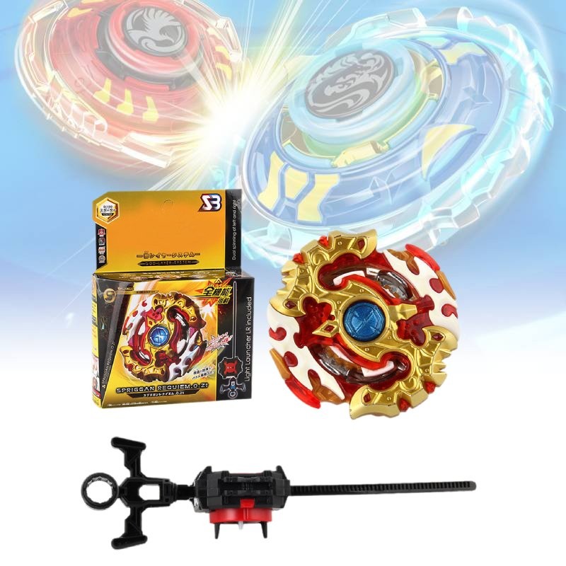 Tier Top Beyblade Burst B100 Starter Spriggan Requiem0zt พร้อม Lr สําหรับเด็ก Launcher