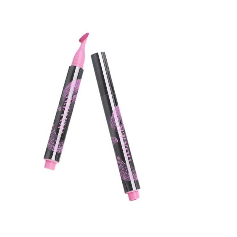 NEIYOU Pomelo Lip Glaze Mirror Water GLOSSง่ายติดถ้วยลิปกลอสลิปกลอสลิปสติกปากกาโปร่งแสงกระจกเงินLip