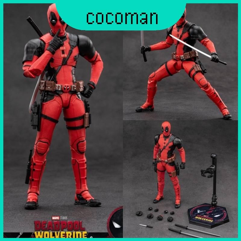 Vibrant Deadpool และ Wolverine Action Figure พลาสติกละเอียดรุ่น Perfect Kids สําหรับ Play