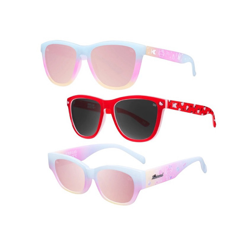 coming soon! Limited !!! Knockaround คอลพิเศษ ฉลองครบ 50 ปี แว่นกันแดด คิตตี้ uv400 Hello Kitty Sun