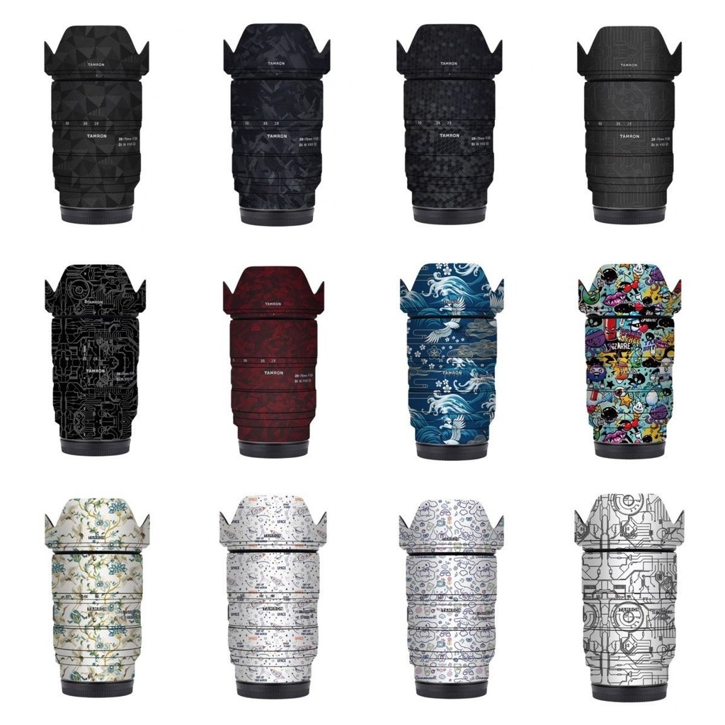 สติ๊กเกอร์เลนส์ Tamron 28-75 17-28 17-70 70-180 28-200 18-300 ฟิล์ม Sony Mouth