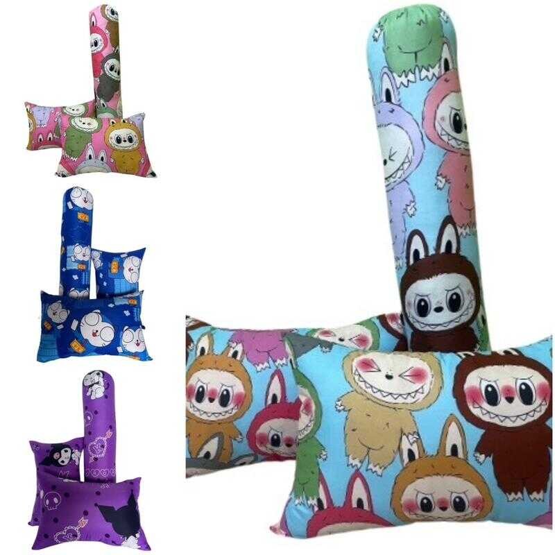 หมอนหนุน 2 ใบแถมหมอนข้าง 1 ใบราคาส่งลายการ์ตูน หมอนข้าง หมอน