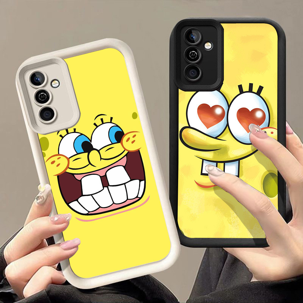 SAMSUNG สําหรับSamsung A23 A32 A13 A52S A53 A73 S24 FE A52 A33 5G A17 Q-71 Spongebob