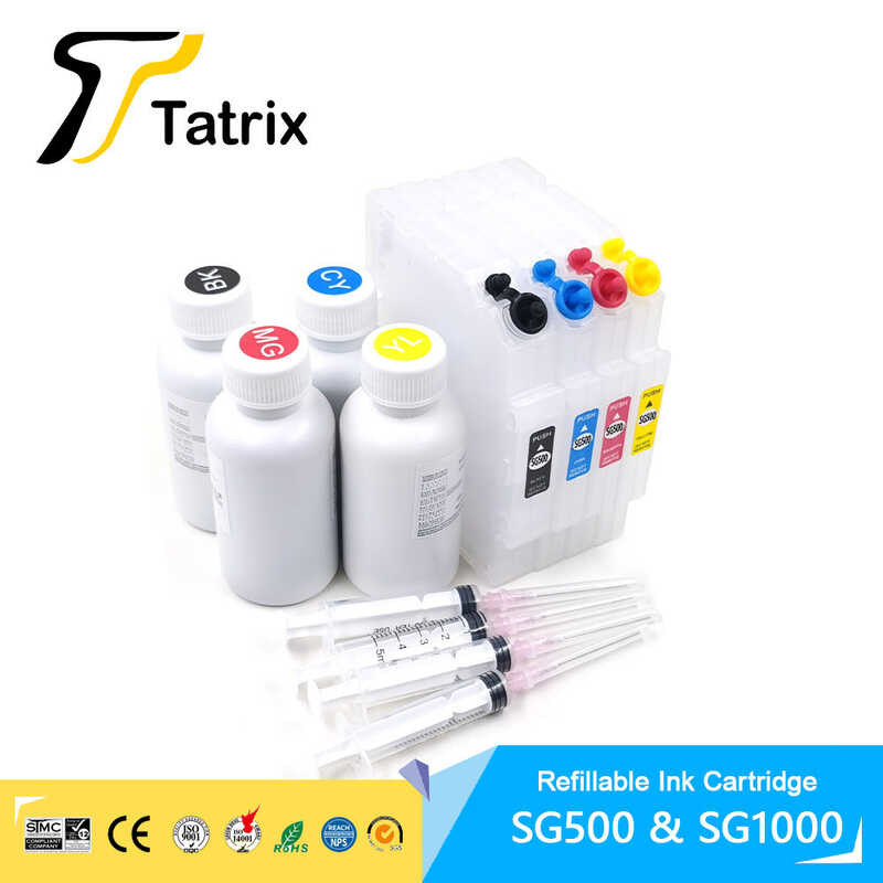 Tatrix 5 ตลับหมึกรีฟิลพรีเมี่ยม SG500 SG100 สำหรับเครื่องพิ