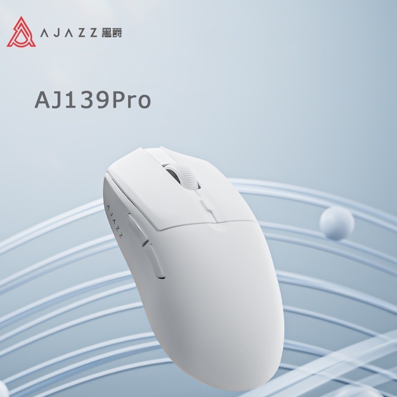 Ajazz AJ139 pro เมาส์เกมมิ่งไร้สาย โหมดคู่ เสียงเงียบ น้ําหนักเบา paw3395