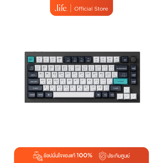 Keychron คีย์บอร์ด Q1 Max RGB Knob PBT TH by Dotlife
