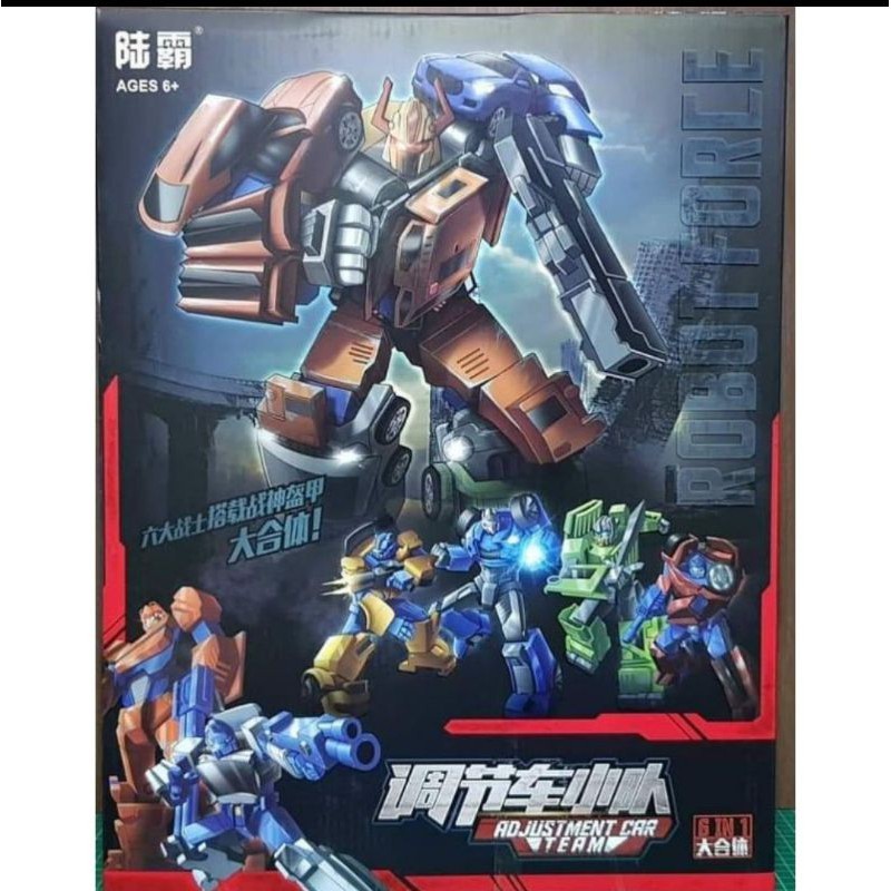 ในสต็อก ROBOT FORCE 6 in 1 WEIJIANG