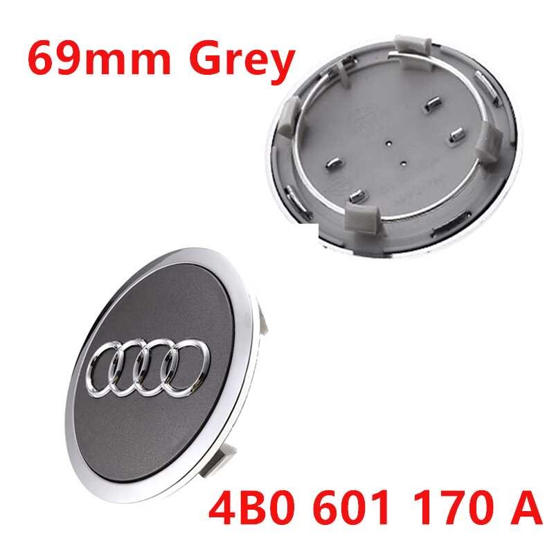 ▥ 40 ชิ้น 3D 4 แหวน 68 69 60 61 มม. รถดุมล้อศูนย์กลางหมวกขอบด