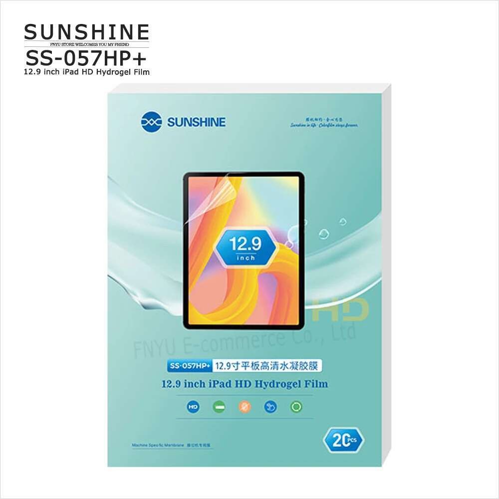 Hd Hydrogel ฟิล์ม SUNSHINE SS-057HP + ใช้งานร่วมกับรุ่น 12.9 นิ้ว Fuli หน้าจอ 12.9 นิ้ว IPad สําหรับ
