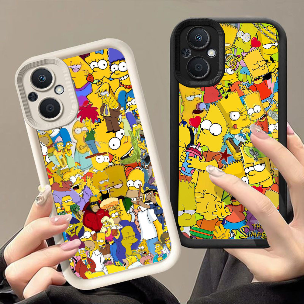 เคสสําหรับ OPPO Reno Find 8 7Z 7 X5 8Z Lite 5F 5G Q-7 Simpson