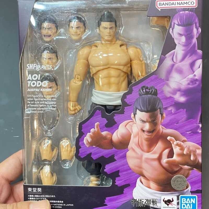◆ สินค้าคงคลัง Bandai Original S.H. ตุ๊กตา Shf Jujutsu Kaisen Aoi Todo Satoru