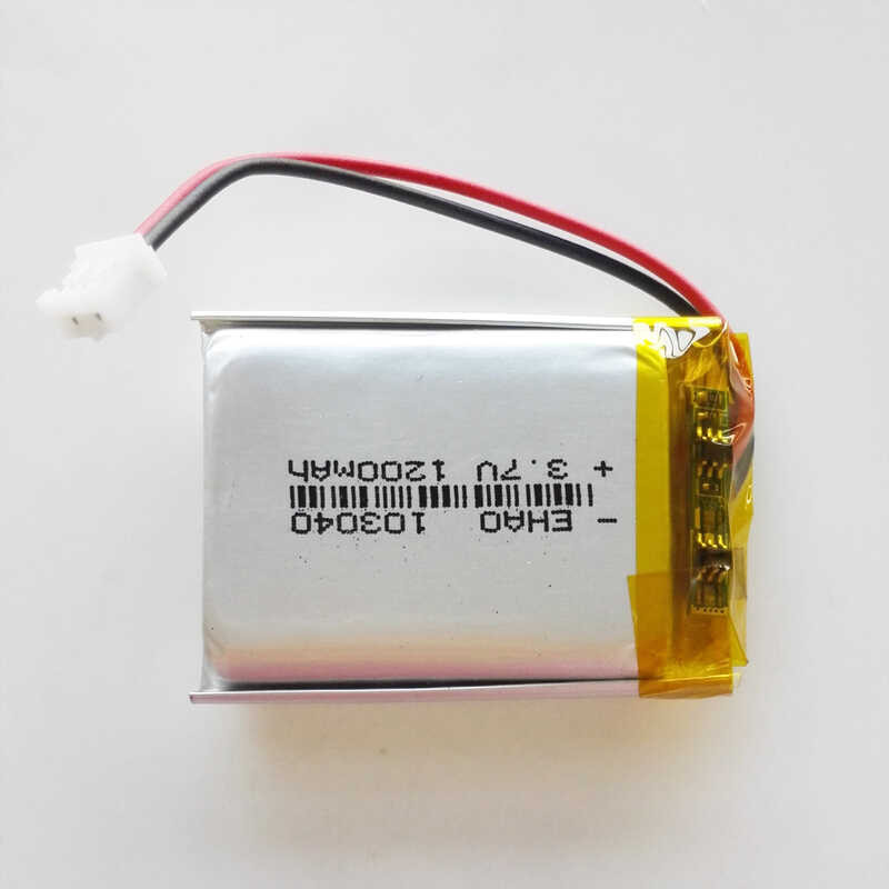 Δ 10 ชิ้น 3.7V 1200Mah Li-Polymer Lipo แบตเตอรี่แบบชาร์จไฟได้ 103040