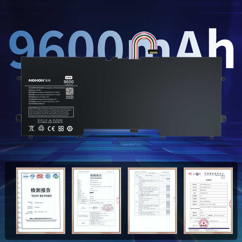 Δ NOHON 9600Mah XPS แบตเตอรี่แล็ปท็อป Li-Polymer 12 13 L322x L321x Y9n00 C4k9v