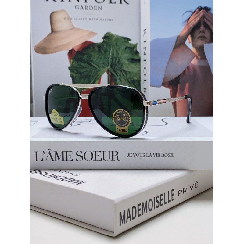 RayBan5101 แว่นตากันแดดแนวโน้มแฟชั่น All-Match Face ขนาดเล็กสีดําคลาสสิก Retro สไตล์ Four Seasons Un