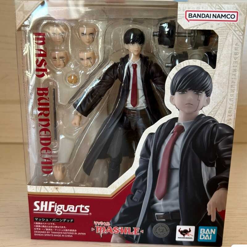 ◆ มีสินค้า Original Bandai S.H.Figurarts Shf Dxf Mashle: Magic Mashle Action Figure Gif