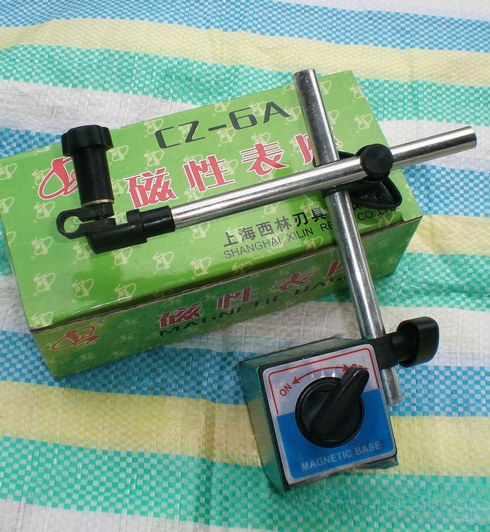 Xilin CZ-6A ขายึดมิเตอร์แม่เหล็กพร้อมสวิตช์ทิศทางแม่เหล็ก/ตัวยึดมิเตอร์ Jiangzhiji