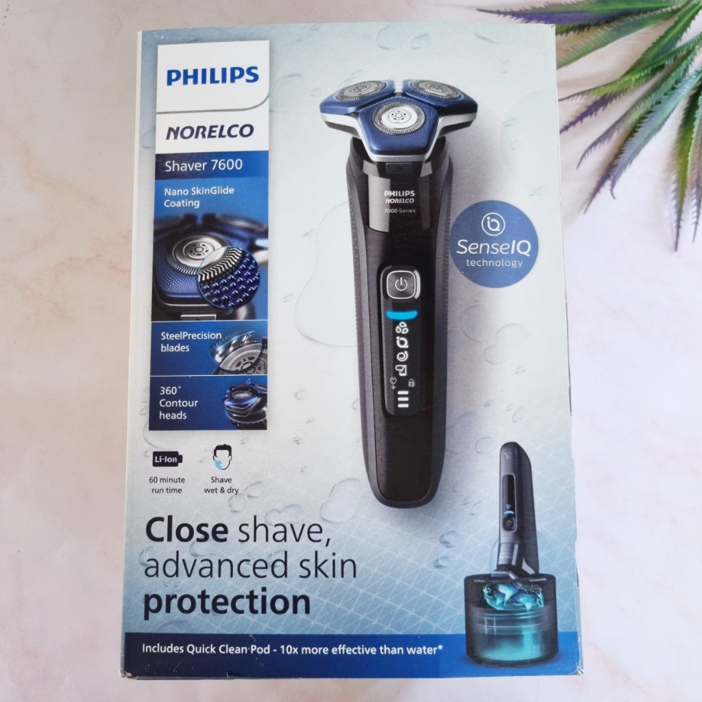 [Philips®] Norelco Shaver 7600 Electric Rechargeable Shaver SenseIQ Technology, S7886/84 ฟิลิปส์ เค