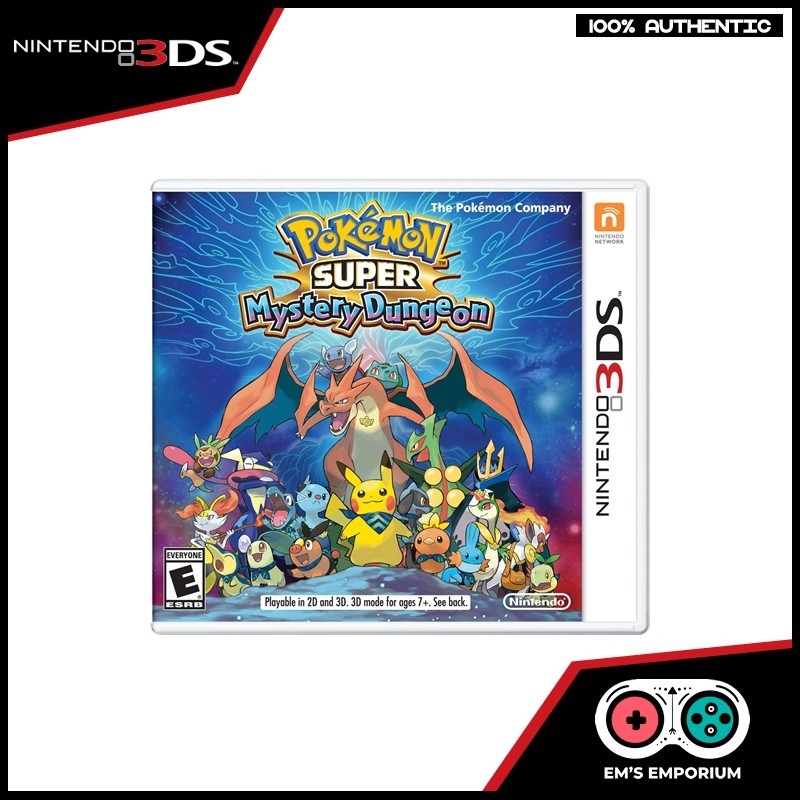 ในสต็อก เกม 3DS Pokemon Super Mystery Dungeon