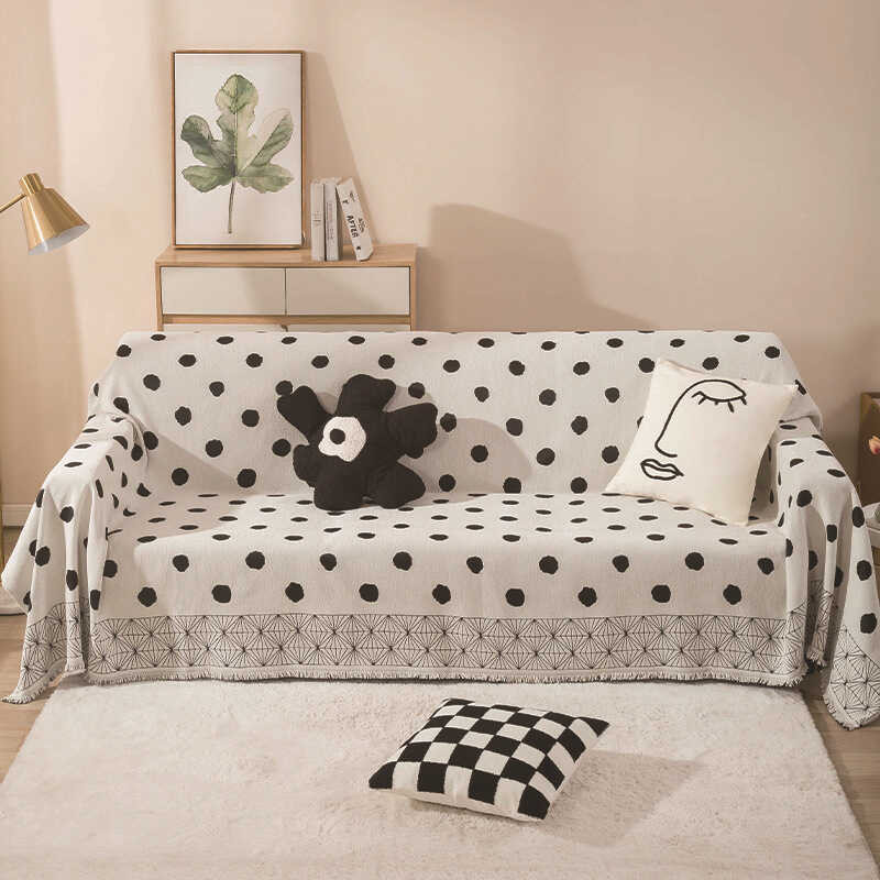 Universal Nordic Towel, Sofa Cushion Homestay Tail Blanket, Bed Cover, Dustproof Cover