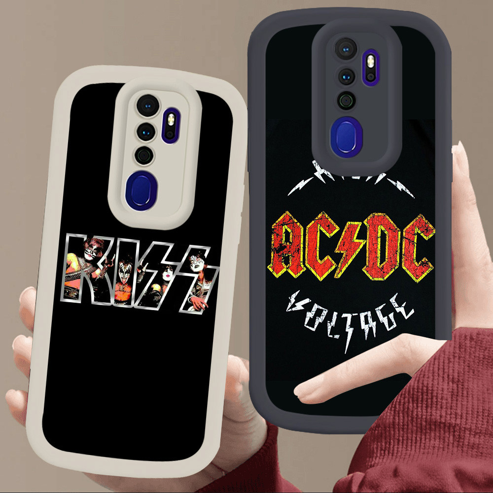 J-1 Rock Band Soft Cover Case สําหรับ OPPO A9 A5 2020 A11 A11X