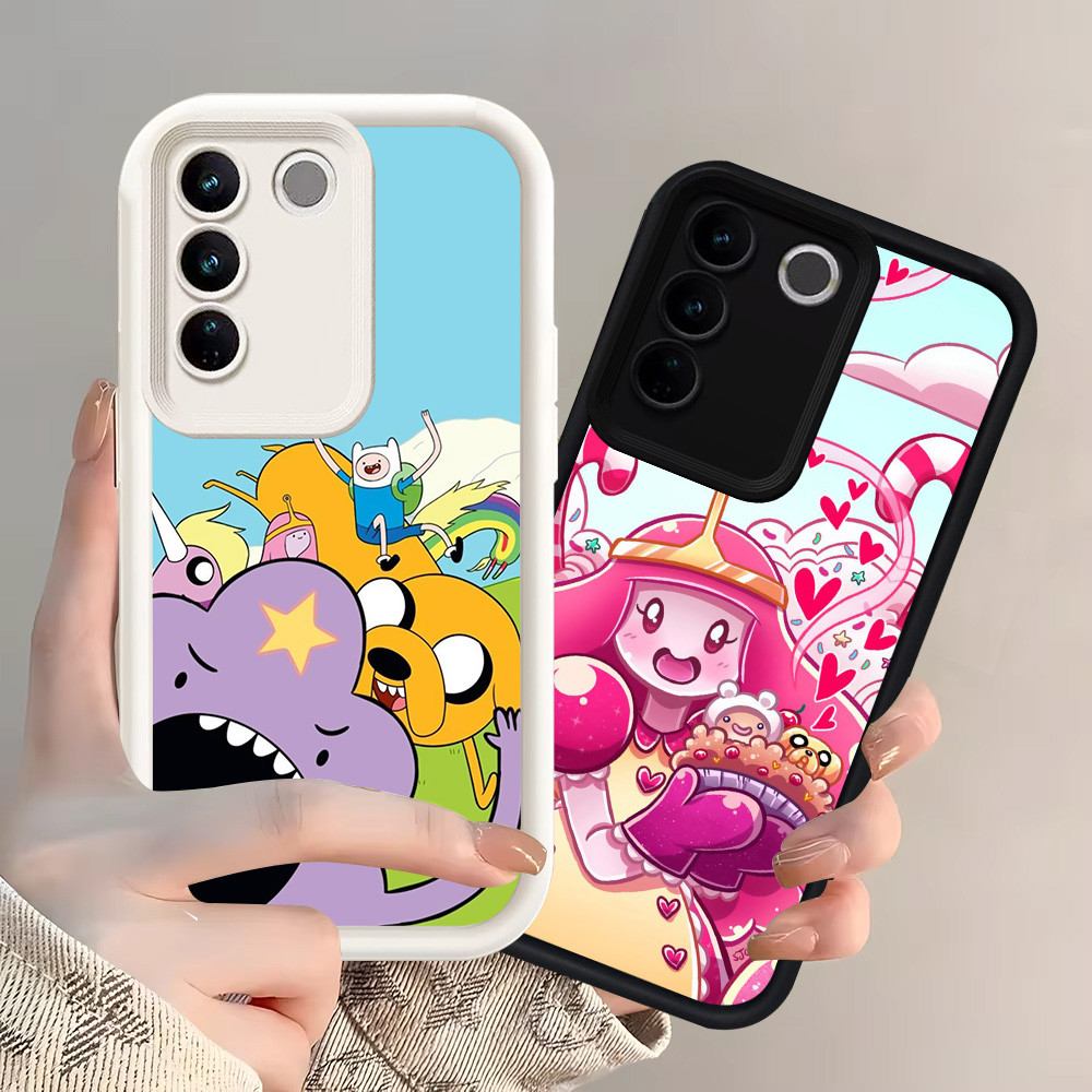 Z-4 Adventure Time เคสสีขาวสีดําสําหรับ VIVO Y81s V29E V29 Y81 Y100 Pro Case