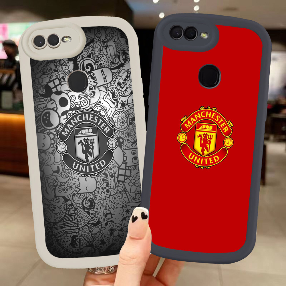Z-7 M-Manchester Soft Case สําหรับ OPPO A12 A11K A1K A12S A7 A5 A3S A5S Realme C1 C2 C2 C2S A12E