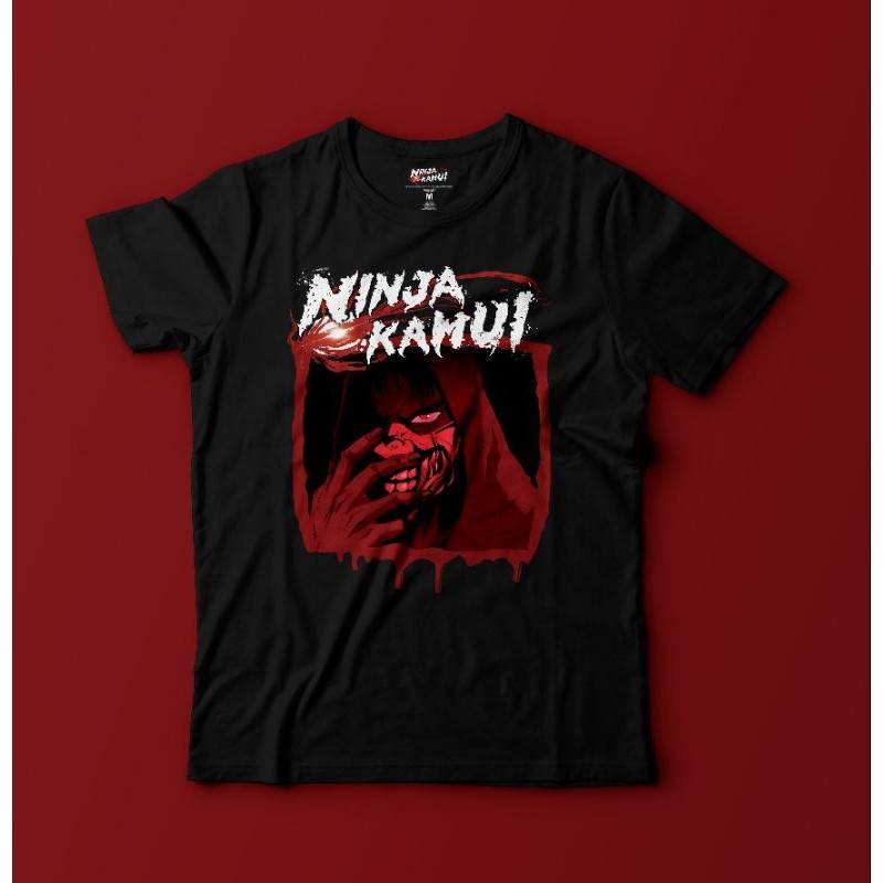 ♞,♘,♙Ninja Kamui อะนิเมะ Tee ผู้ชายมังงะ Streetwear แฟชั่น baju ผ้าฝ้ายการ์ตูนญี่ปุ่น XCZ