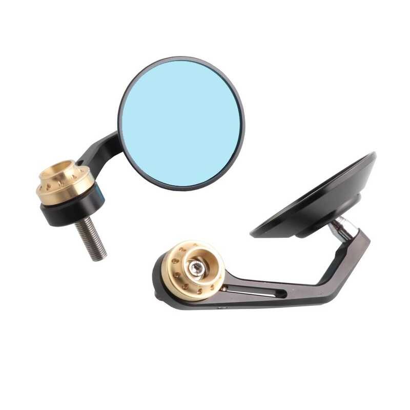 เหมาะสําหรับ Hanwei Yuppie YP500 ดัดแปลงอลูมิเนียมกระจกมองหลังกระจกจับทองแดง Terminal Reflector กระจ