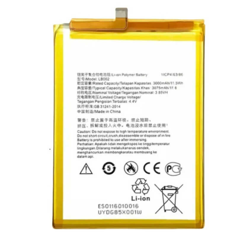 ▥ RUIXI Lb002 แบตเตอรี่สําหรับ Lenovo S5 K520 K520t ความจุ REPLACEMENT Repair Part แบตเตอรี่โทร