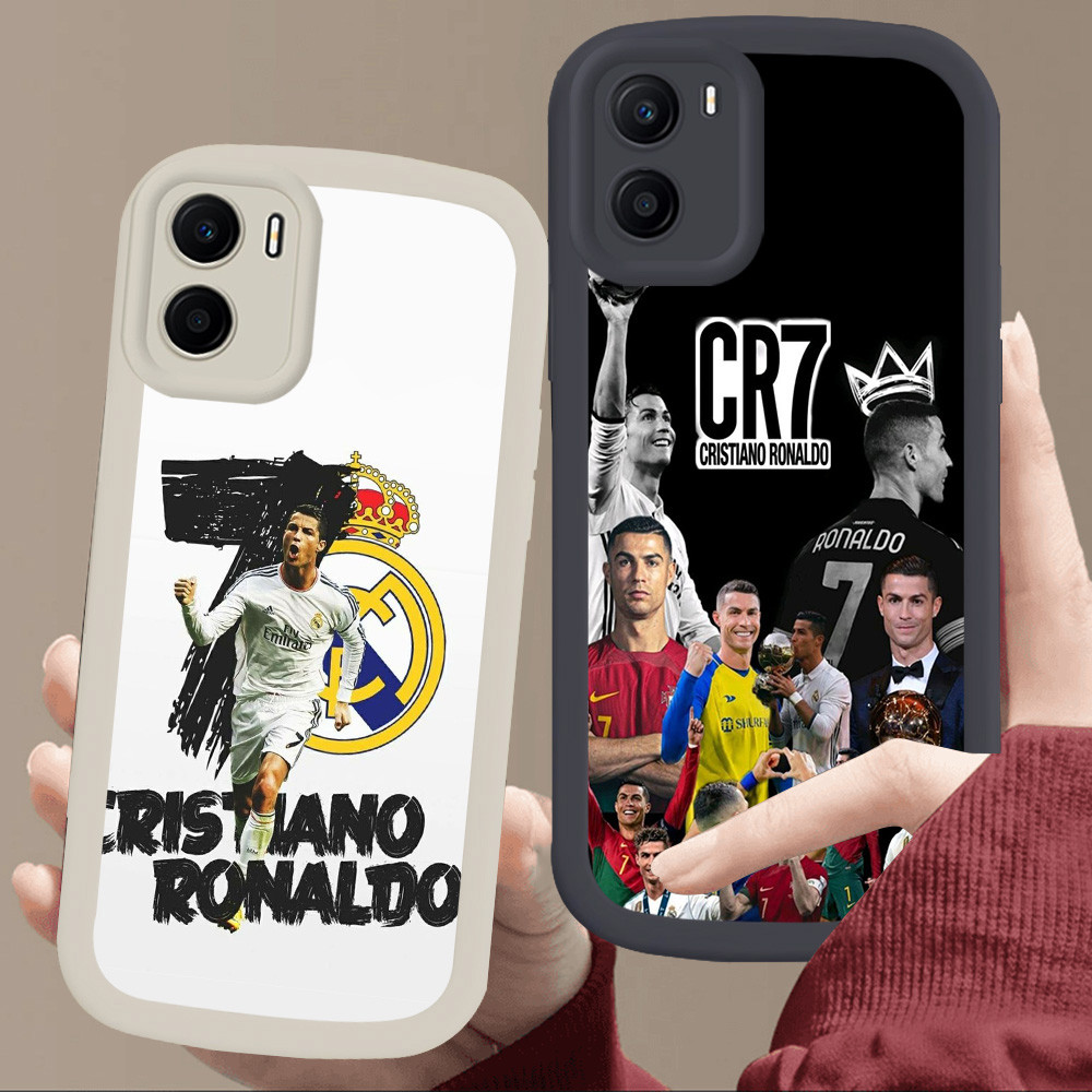 J-16 CR7 Ronaldo Soft Cover Case สําหรับ OPPO A77 A76 A96 A57 A57S A36 A77S K10 A57E