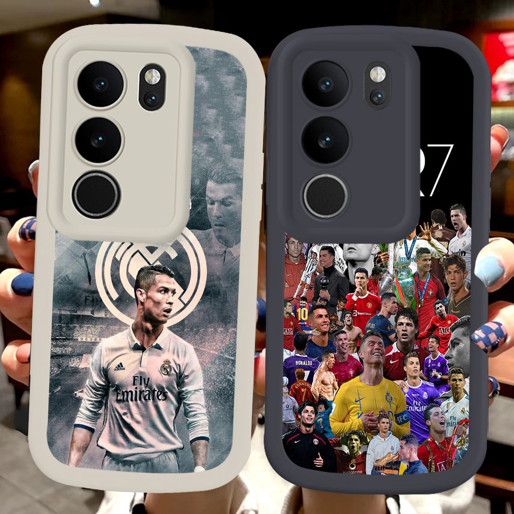 J-3 CR7 Ronaldo Soft Cover Case สําหรับ VIVO T3 V29 V29E Y200 V30 Y200e Lite Pro 5G