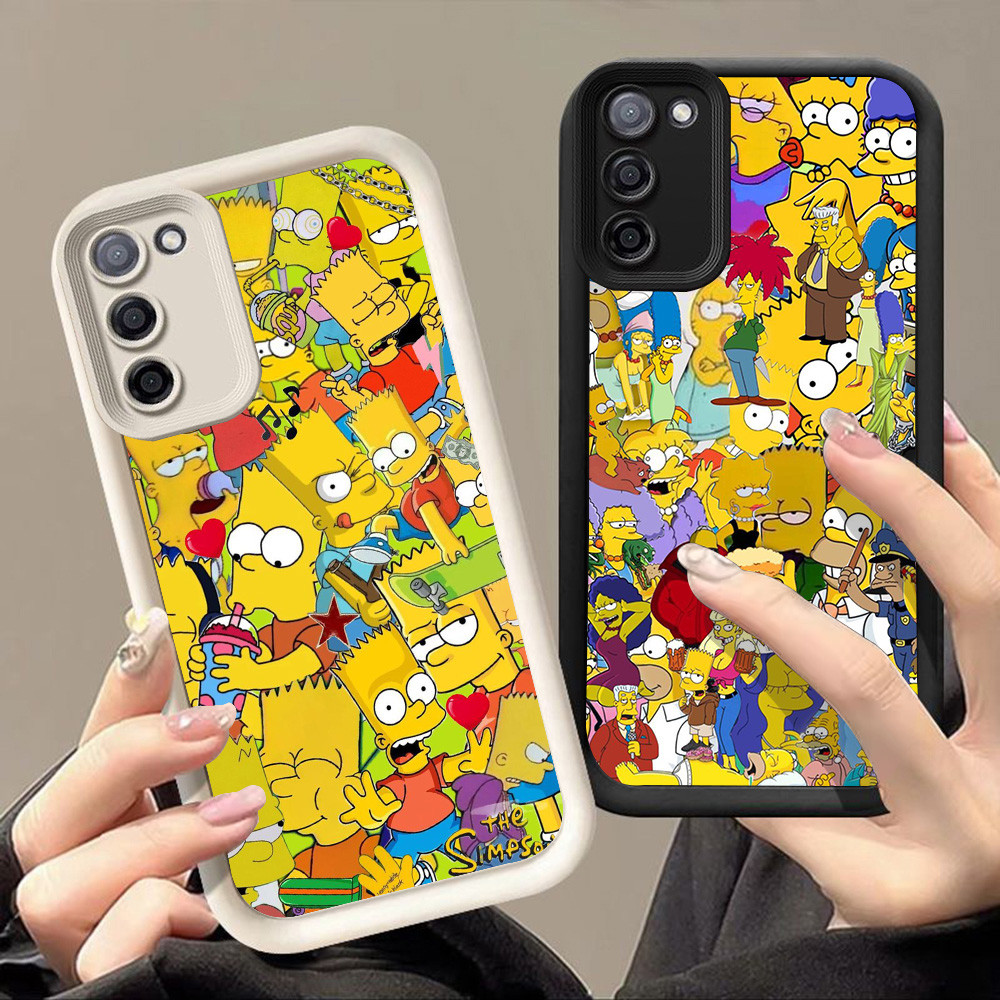 SAMSUNG เคสสําหรับSamsung S20 A03 Core A71 A02 A02s S21 FE A31 M02 A03S M02s A51 Q-7 Simpson