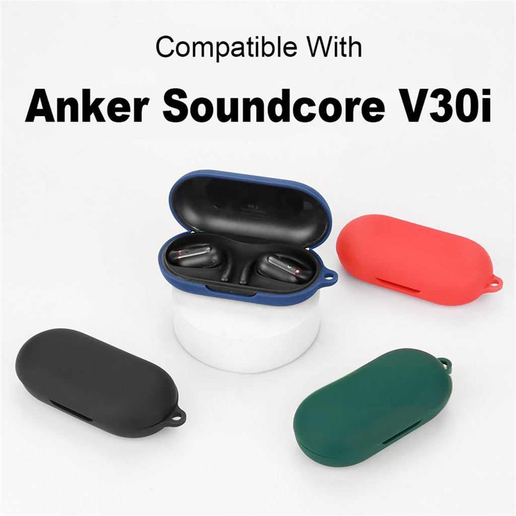 สําหรับ Anker Soundcore V30i ล้างทําความสะอาดได้ป้องกันฝุ่นกันลื่นหูฟังป้องกันกรณี