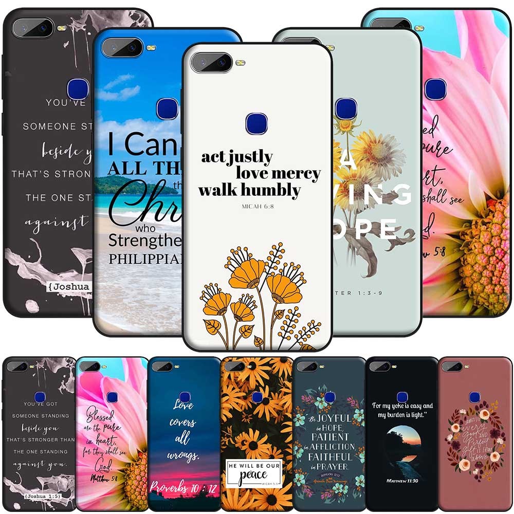 Bible Verss B ซิลิโคนนุ่มสําหรับ Samsung Galaxy A05 A05S A06 A15 4G 5G A16