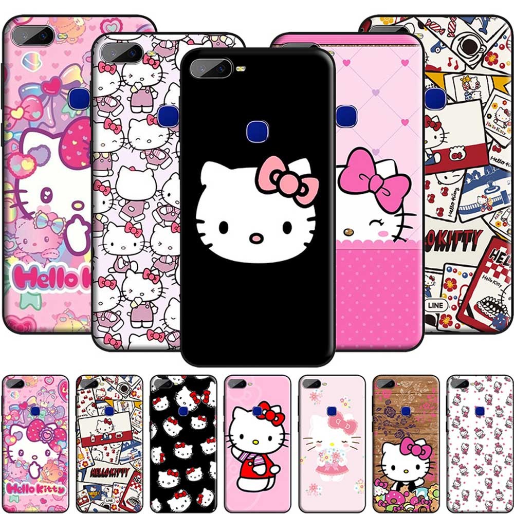 46_FEB Hello Kitty Soft Silicone TPU Case สําหรับ Redmi 13 13C 14C หมายเหตุ 12S 4G 5G