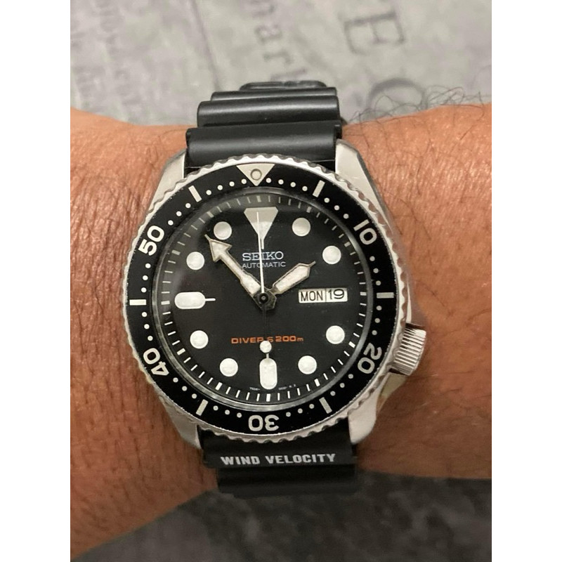 นาฬิกาดำน้ำออโตเมติกรุ่นเก่าพิมพ์นิยม VINTAGE SEIKO DIVERS 200M 7S26-0020 SKX007K AUTOMATIC 2000s 4