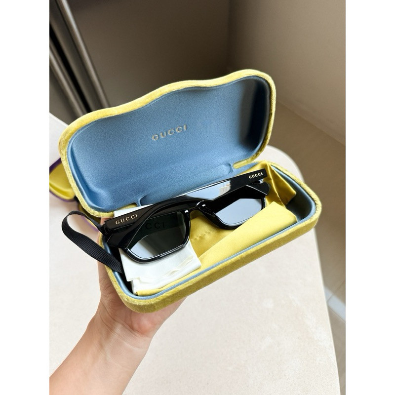 แว่นตา Gucci Classic Rectangular มือ2 ของแท้%%