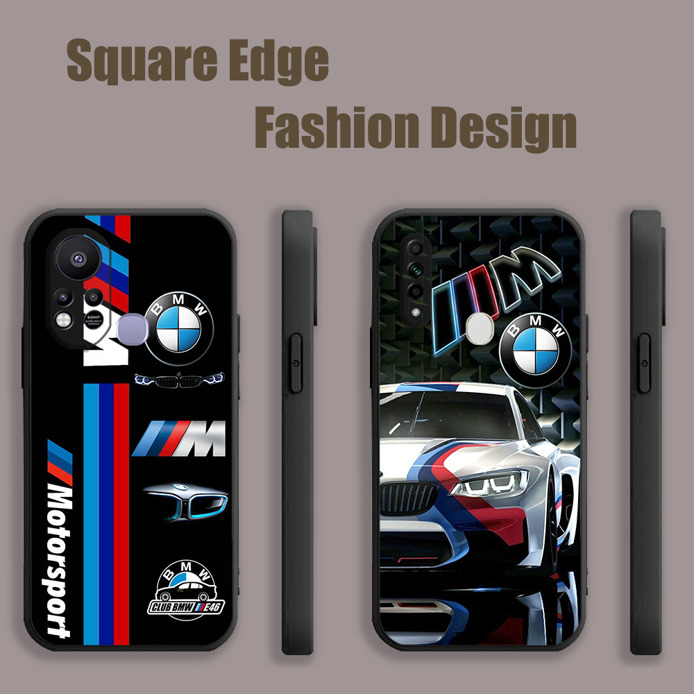 ปลอกสําหรับ Huawei P60 Pro Honor 200 50 90 Lite 70 X6 X8 X9A X8A X9B JDM รถ BMW M series สัญลักษณ์ O