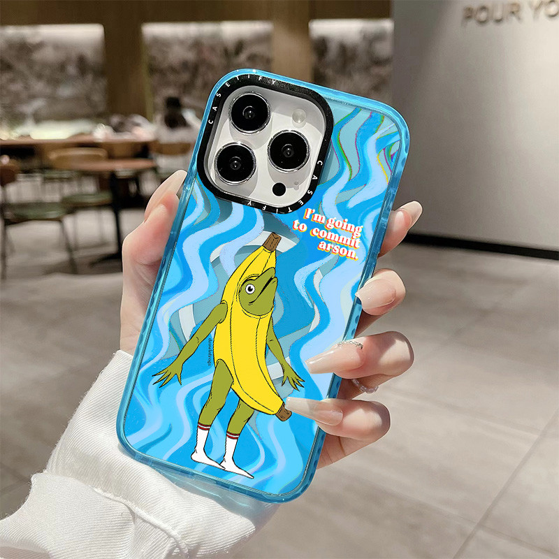 Blue Banana ไร้สายชาร์จแม่เหล็กสําหรับ IPhone 11 12 Pro 13 14 15 16 Pro Max Cover 15 16 PLUS ซิลิโคน