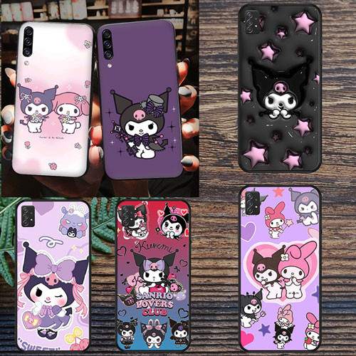 นุ่มสีดํา Huawei Y7 Y7 Prime Y9 Y9 Prime Nova 3 3i 4E Kuromi1 เคสโทรศัพท์