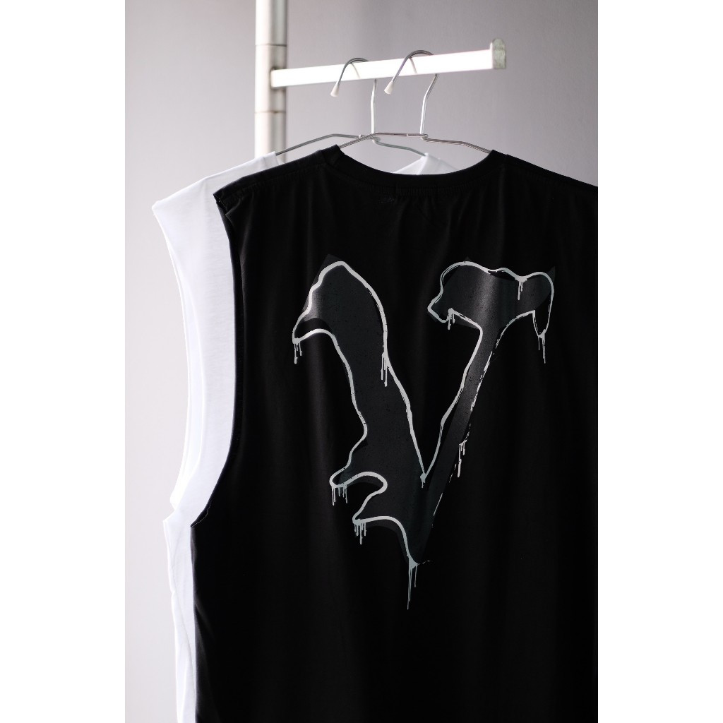 ♞,♘VILLAIN เสื้อแขนกุด "Villain MeltDown" XF