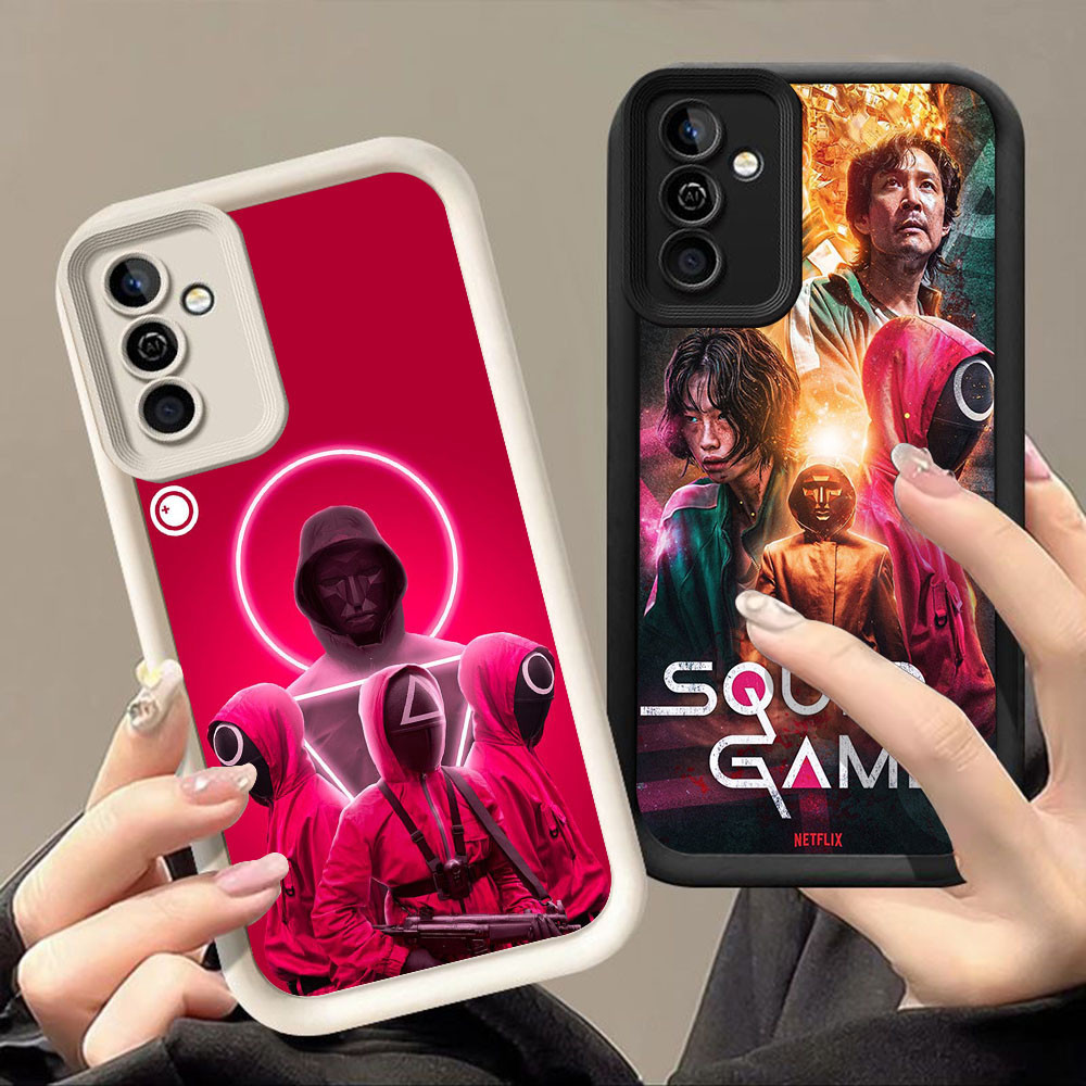 SAMSUNG เคสสําหรับSamsung S25 Ultra A24 A25 A34 A05S A35 A14 A15 A04s A16 A54 A26 A36 A56 5G Q-56 เก