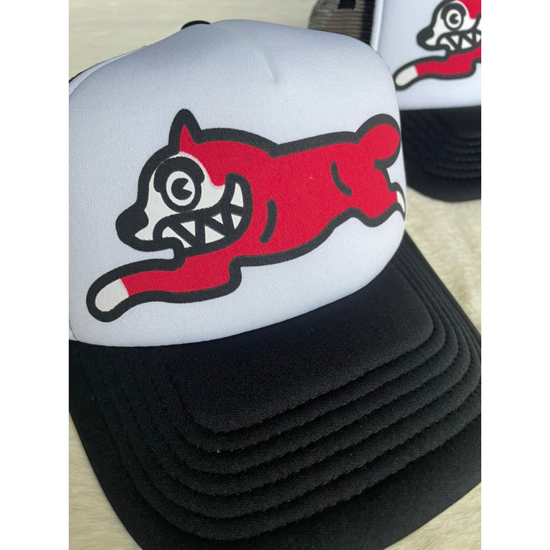 Icecream running dog trucker hat