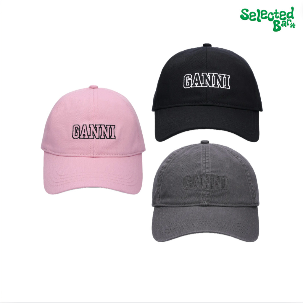 [พรีออเดอร์][ของแท้100%] Ganni - Ball Cap
