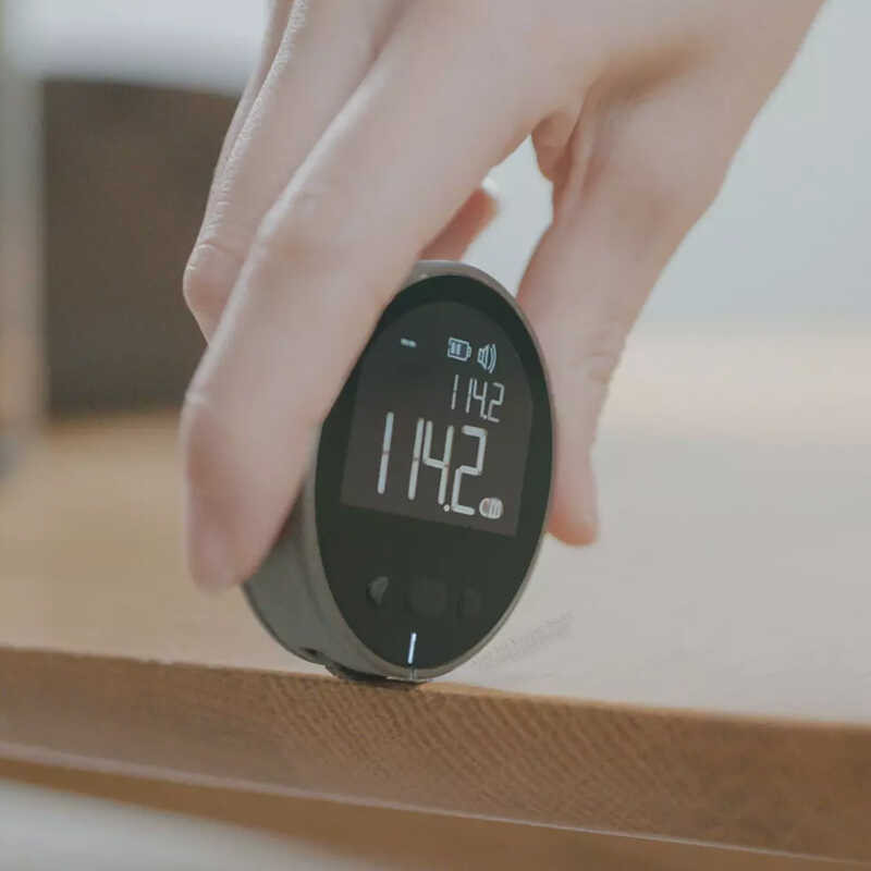 ி DUKA Atuman Q เครื่องวัดระยะทาง หน้าจอ LCD ความละเอียดสูง