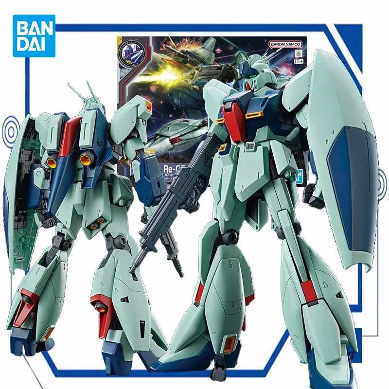 ◆ Bandai Original Kit AM MG 1/100 อะนิเมะ Action Figure Guz-91Re-Gz Assembly Model ขอ