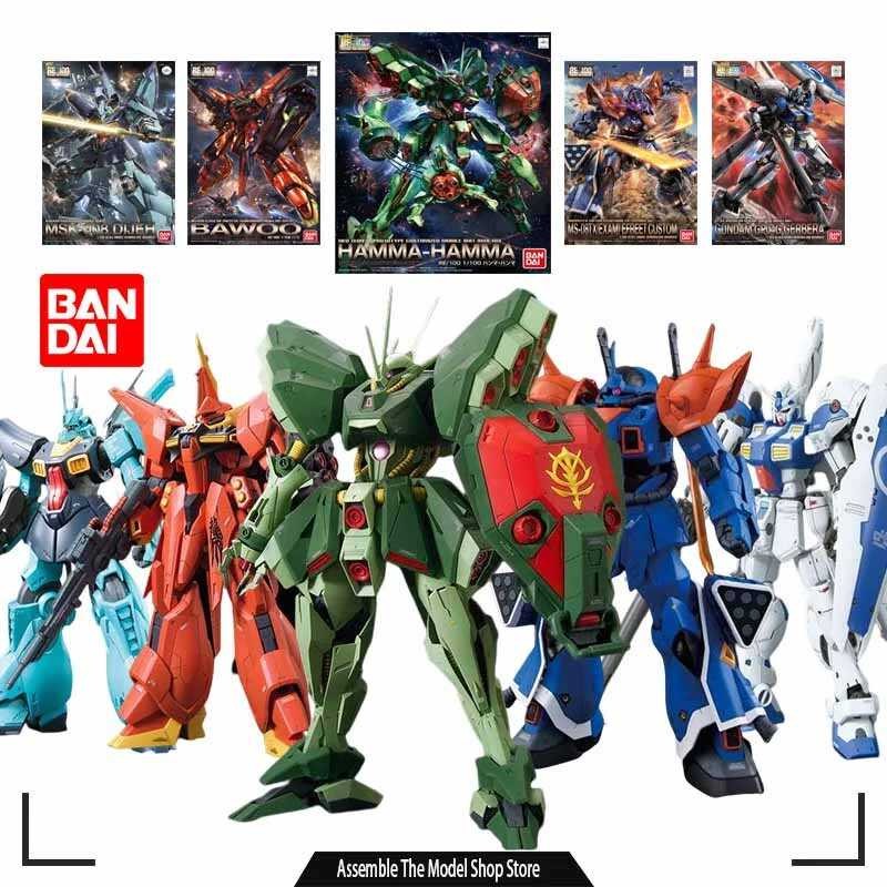 ◆ Bandai ต้นฉบับ RE Amx-103 Hamma Amx-107 Bawoo Ms-08Tx [ตัวอย่าง] 1 / 100 อะ