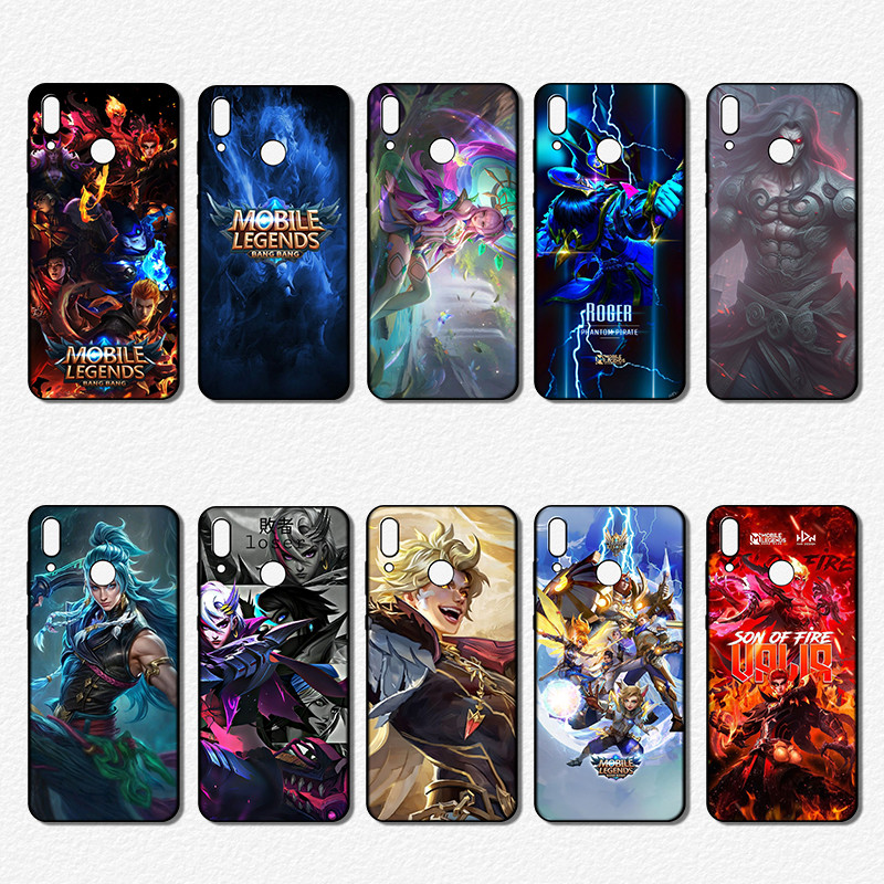 เคสโทรศัพท์สีTPUนุ่มสีดําสําหรับVivo Y53 Y66 Y67 Y69 Y71 Y73 Y73S Y77 Y79 Y78 PLUS BE25 Mobile Legen