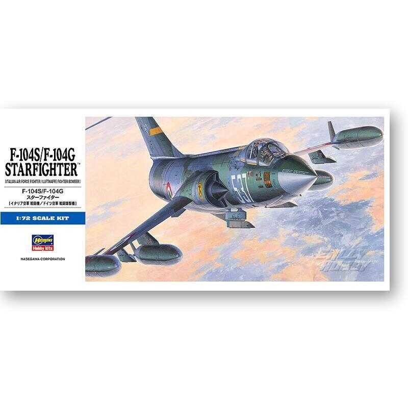 [ALLspark] Hasegawa รุ่น 1/72 Italy F-104S/F-104G "Star Wars" Fighter 00447